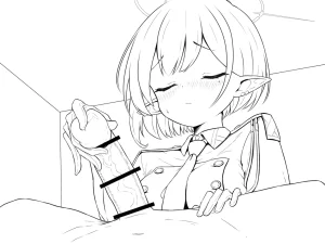 神戸ナギ アオイ 手コキ ブルーアーカイブ - Page 65