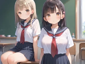 すじまんロリっ子少女たち