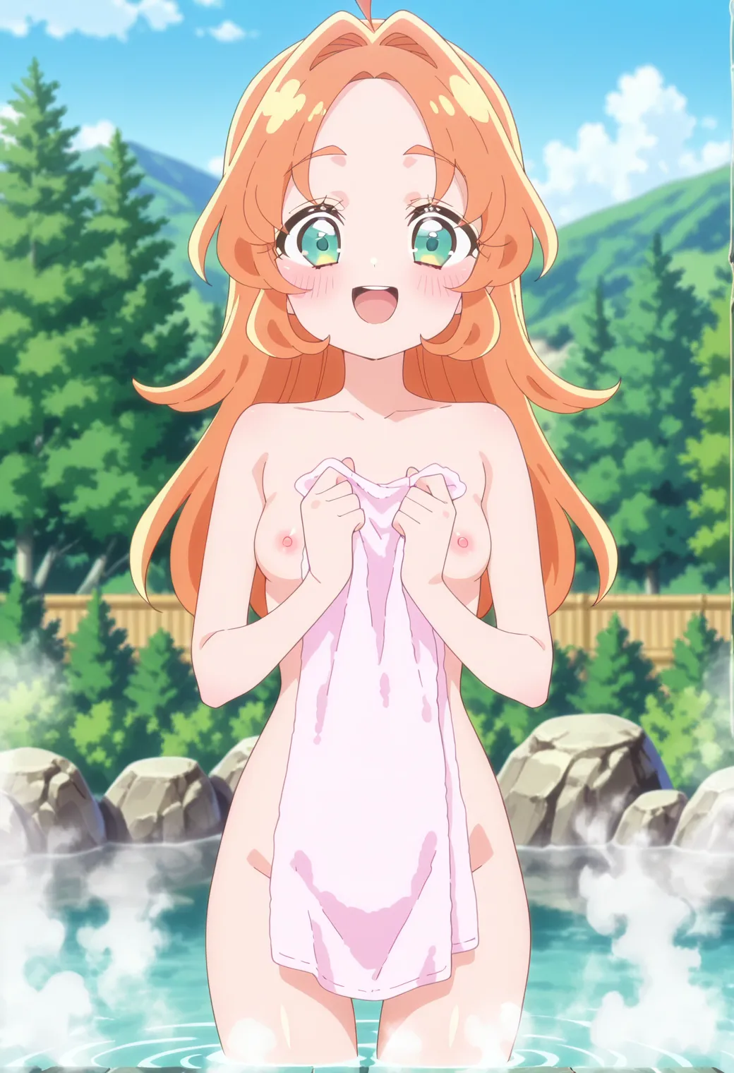 チョコチョコタイム プリキュア たんプリ 修学旅行の天然温泉 - Image 2