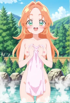 チョコチョコタイム プリキュア たんプリ 修学旅行の天然温泉 - Page 2