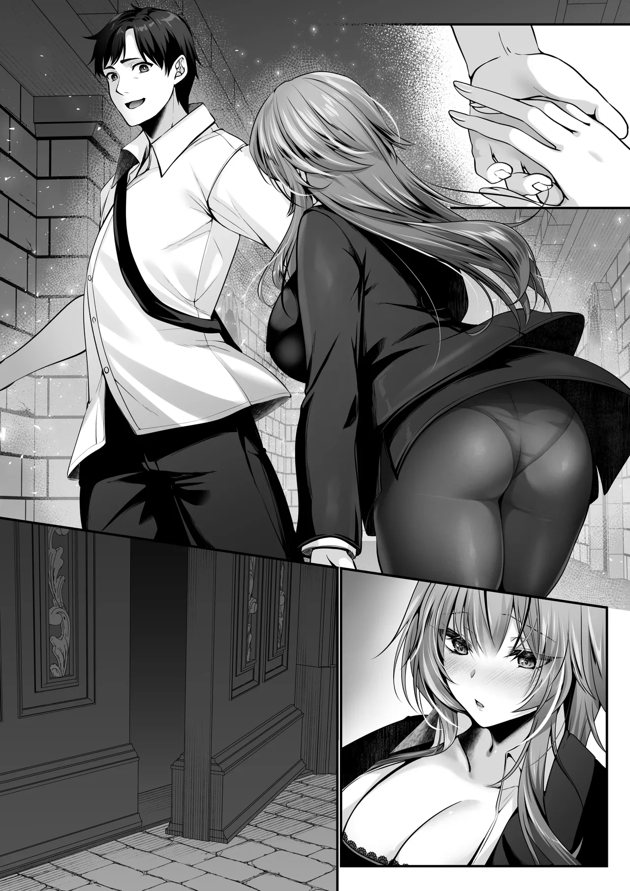 聖華快楽書店 くまっこ セックスレベリング 美人社長とダンジョン探索に行ったら全滅しそうになったのでセックスで乗り越える話 - Image 113