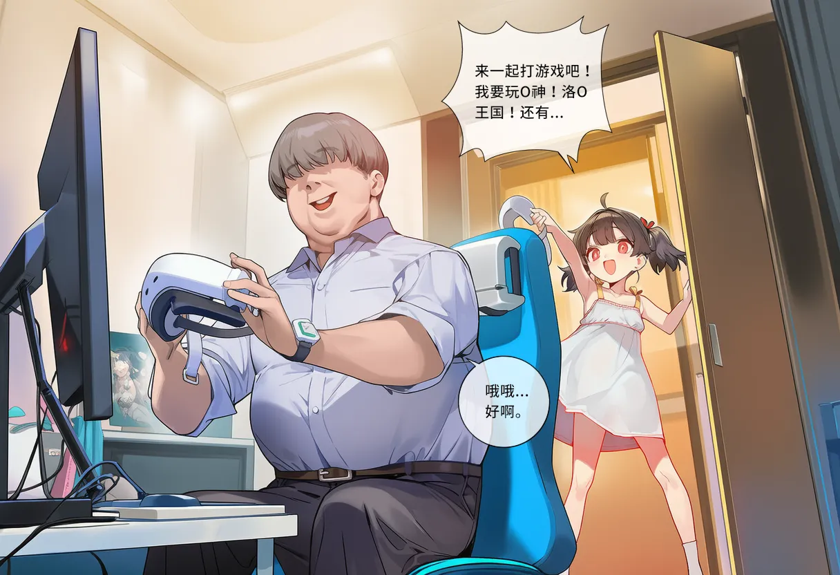 菲尔蕾蒂 和哥哥一起打游戏吧 打码 - Image 4