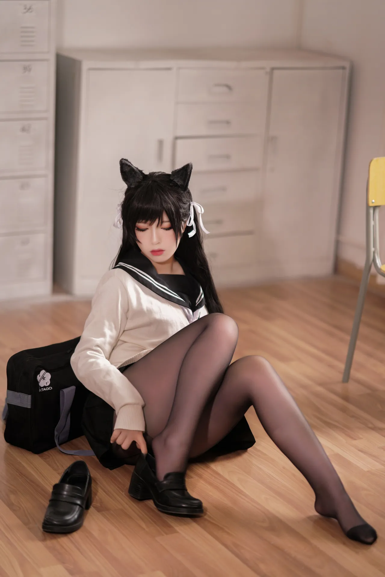 半半子 爱宕 学园幻想曲 - Image 10