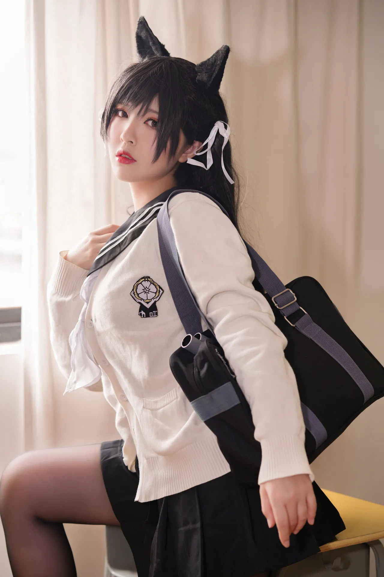 半半子 爱宕 学园幻想曲 - Image 17