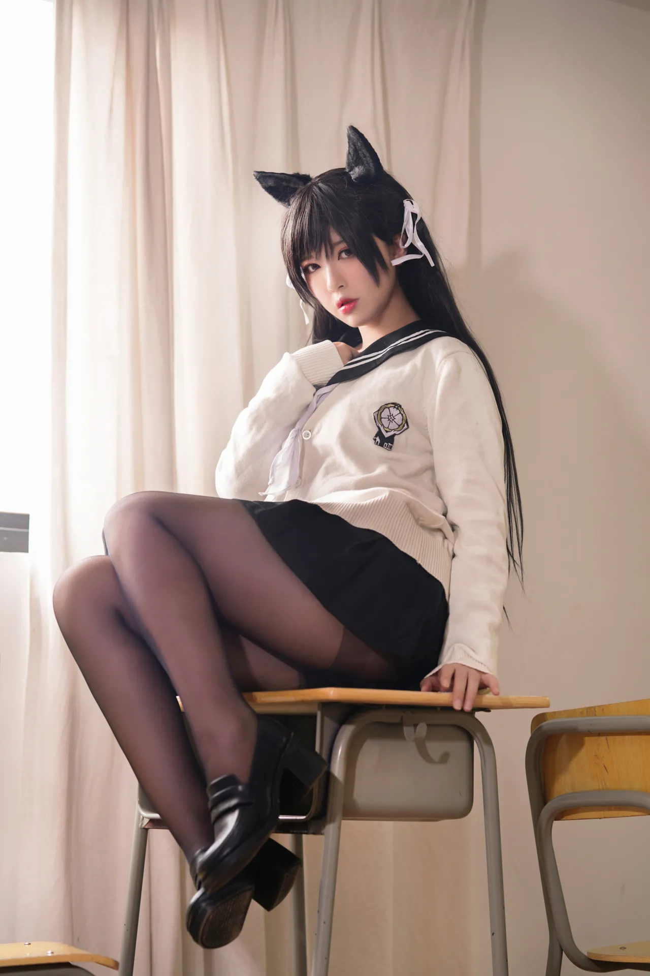 半半子 爱宕 学园幻想曲 - Image 21