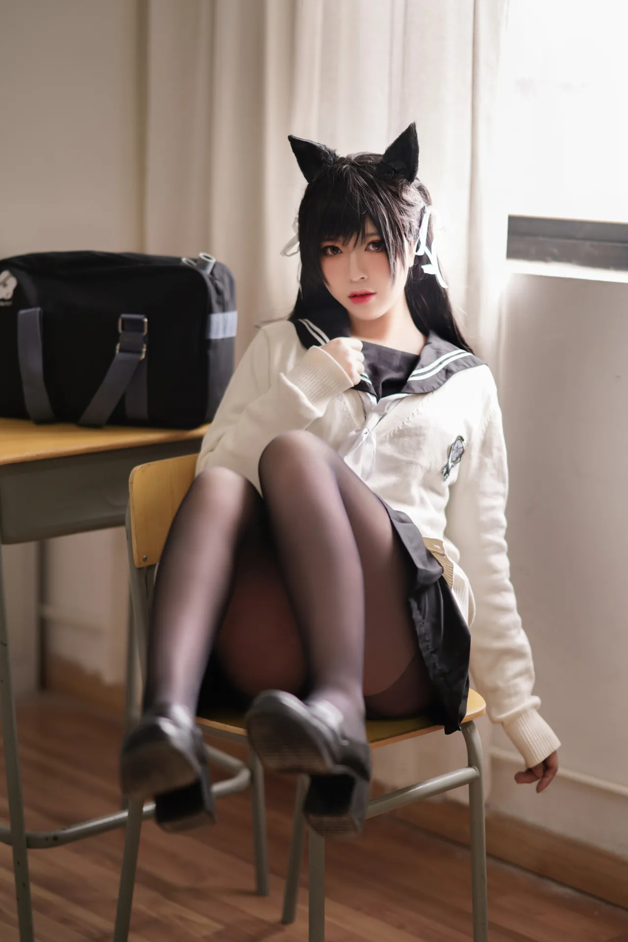 半半子 爱宕 学园幻想曲 - Image 9