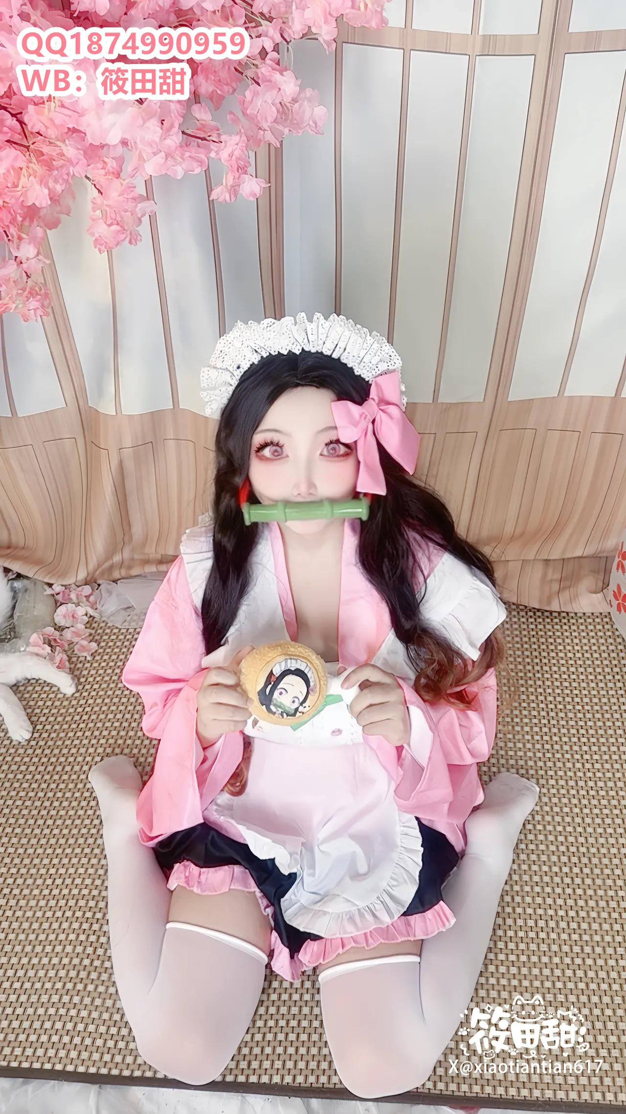 香草奶喵 - 鬼灭之刃 祢豆子 - Image 15