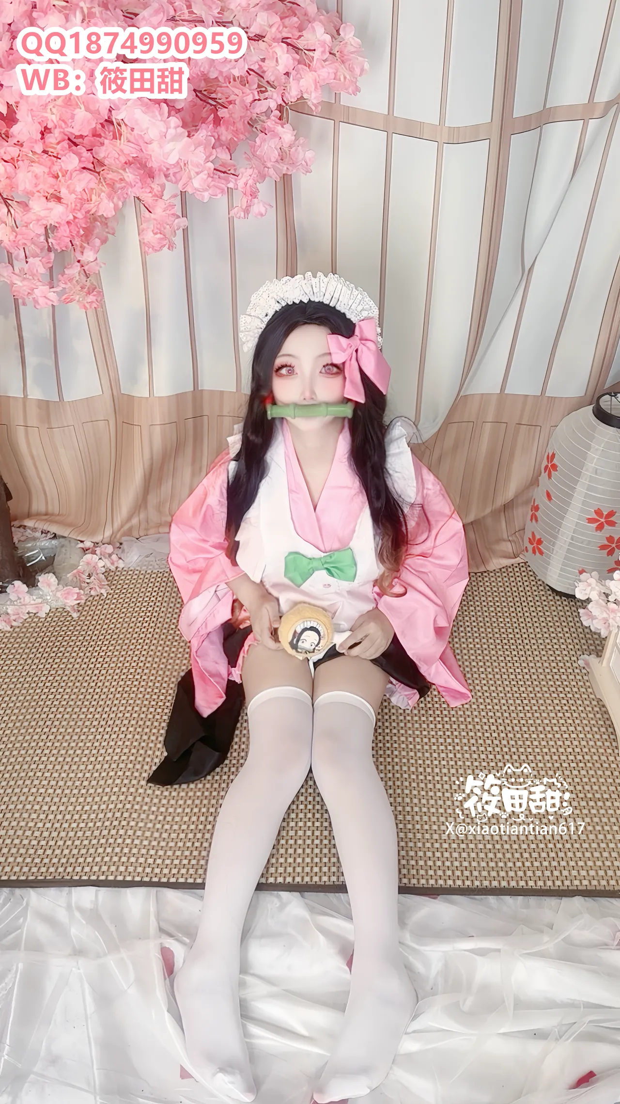 香草奶喵 - 鬼灭之刃 祢豆子 - Image 27