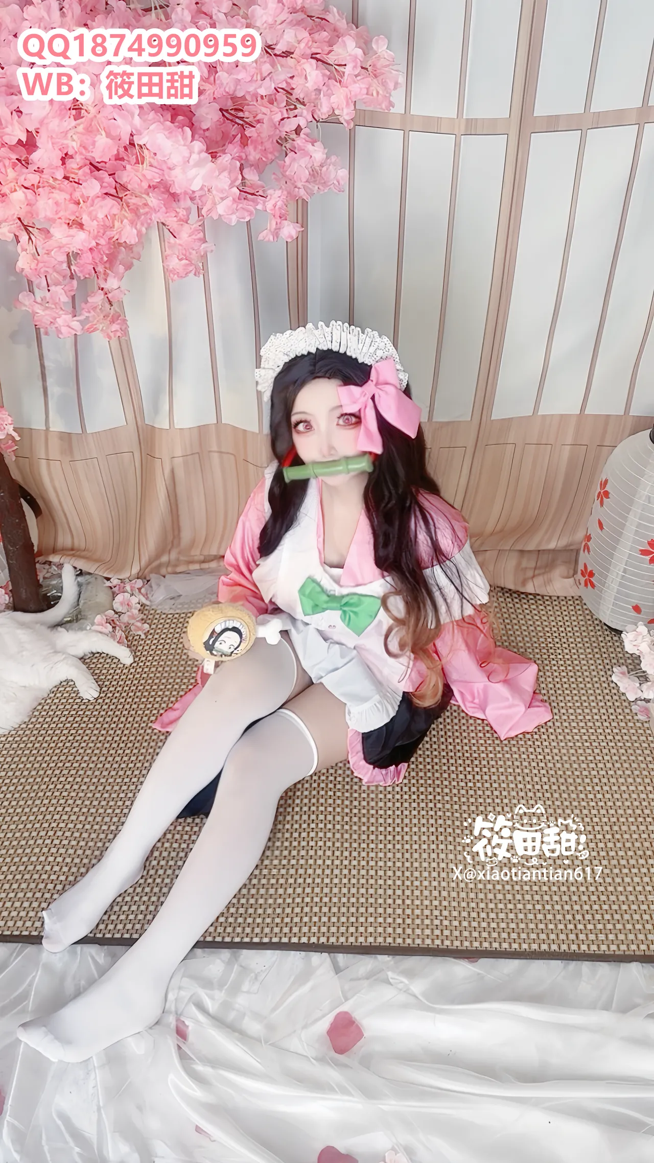 香草奶喵 - 鬼灭之刃 祢豆子 - Image 30