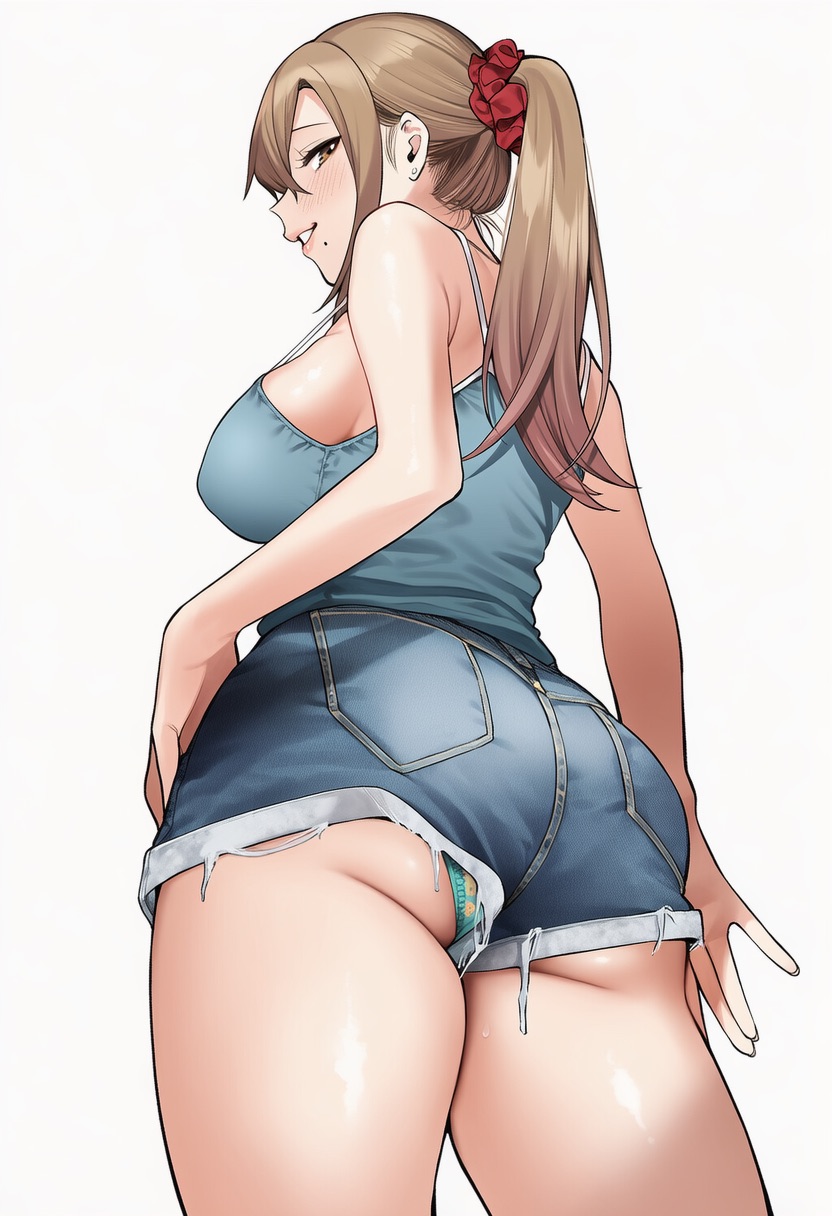 マカロン バレちゃうって彼女がいる前でシンママお姉さんに喰われる話 オリジナル - Image 154