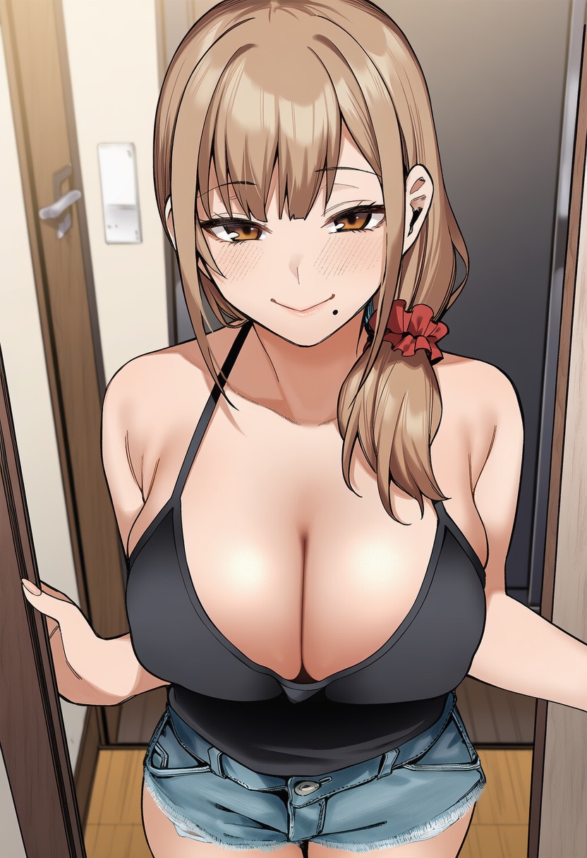 マカロン バレちゃうって彼女がいる前でシンママお姉さんに喰われる話 オリジナル - Image 159