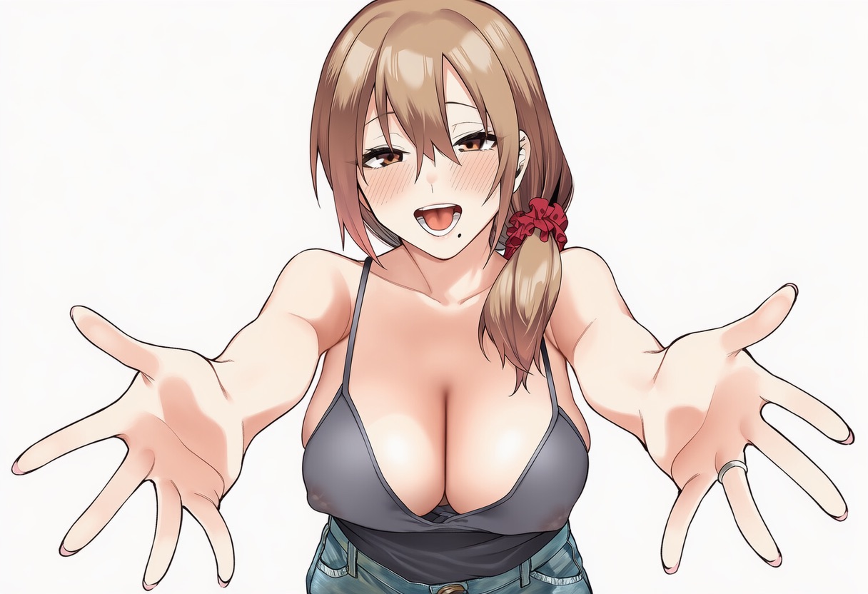 マカロン バレちゃうって彼女がいる前でシンママお姉さんに喰われる話 オリジナル - Image 162