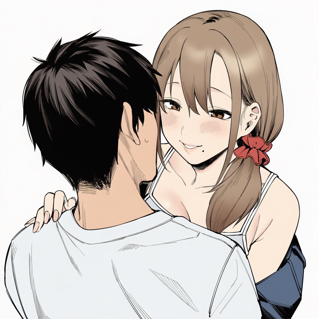 マカロン バレちゃうって彼女がいる前でシンママお姉さんに喰われる話 オリジナル - Image 176