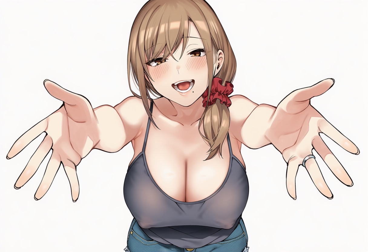 マカロン バレちゃうって彼女がいる前でシンママお姉さんに喰われる話 オリジナル - Image 196