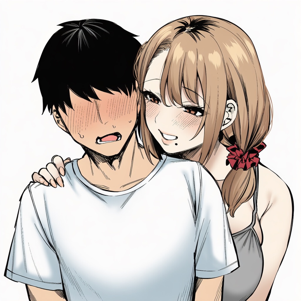 マカロン バレちゃうって彼女がいる前でシンママお姉さんに喰われる話 オリジナル - Image 75