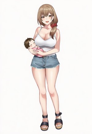 マカロン バレちゃうって彼女がいる前でシンママお姉さんに喰われる話 オリジナル - Page 160