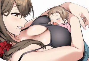 マカロン バレちゃうって彼女がいる前でシンママお姉さんに喰われる話 オリジナル - Page 166