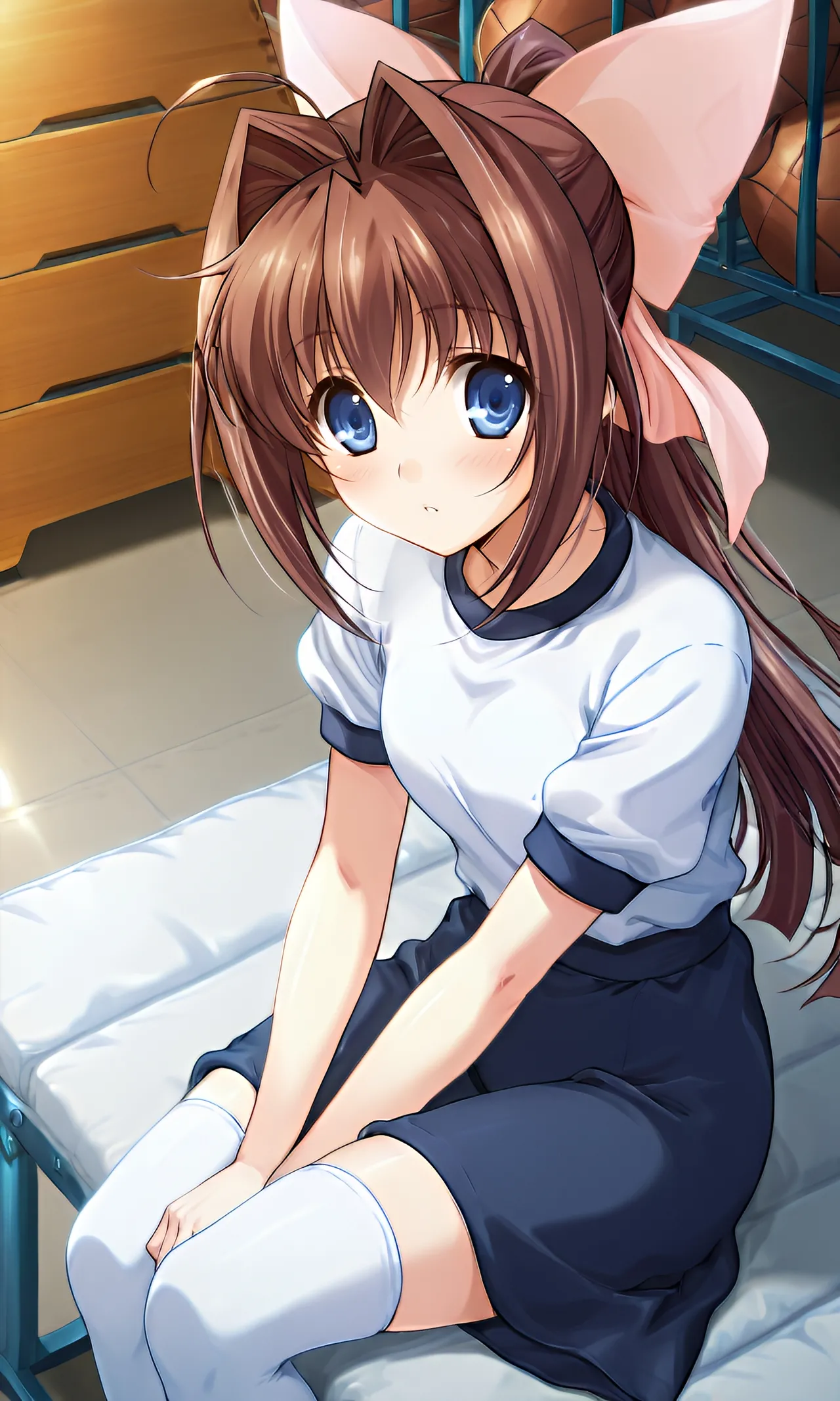 朝倉音姫ちゃんのブルマでふたりエッチ - Image 1