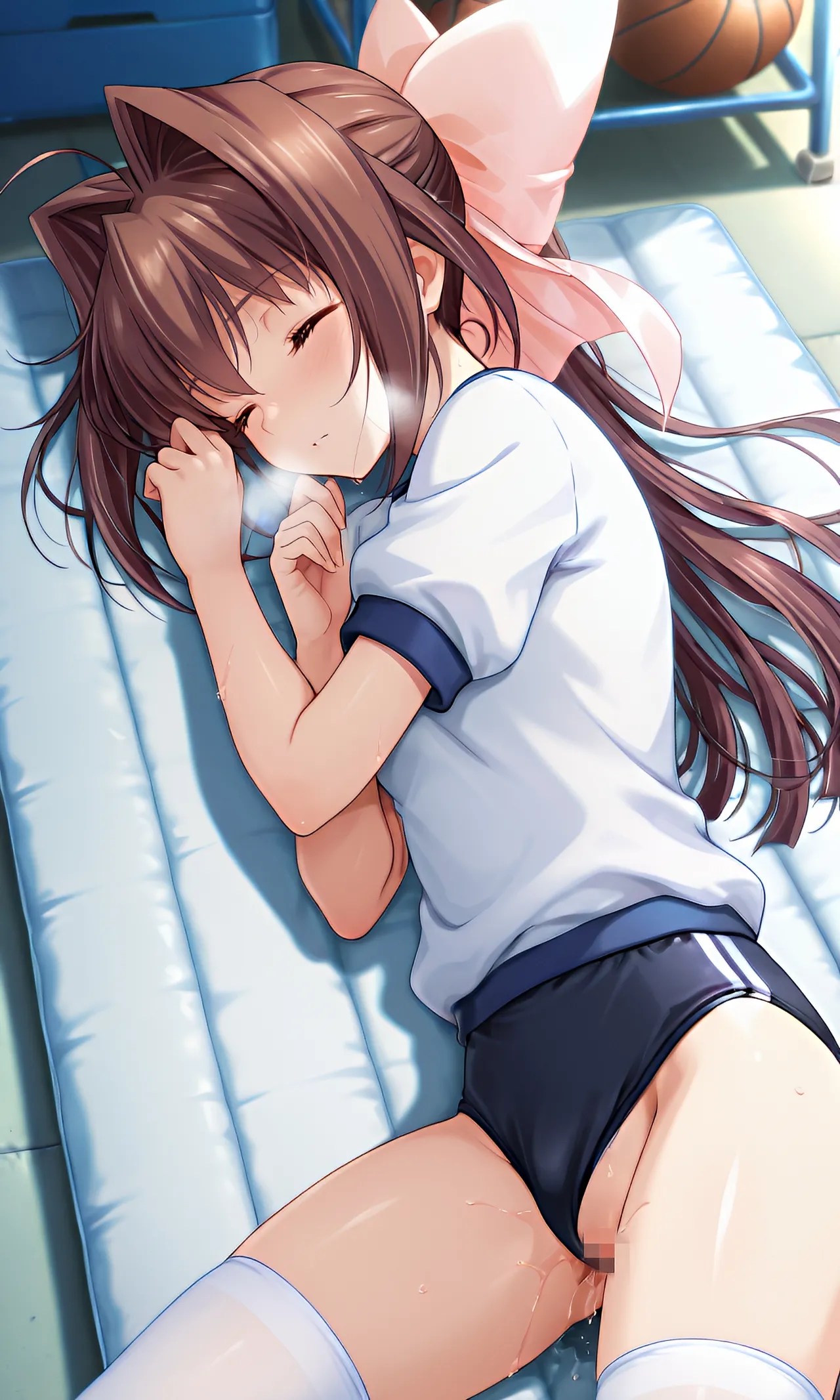 朝倉音姫ちゃんのブルマでふたりエッチ - Image 19