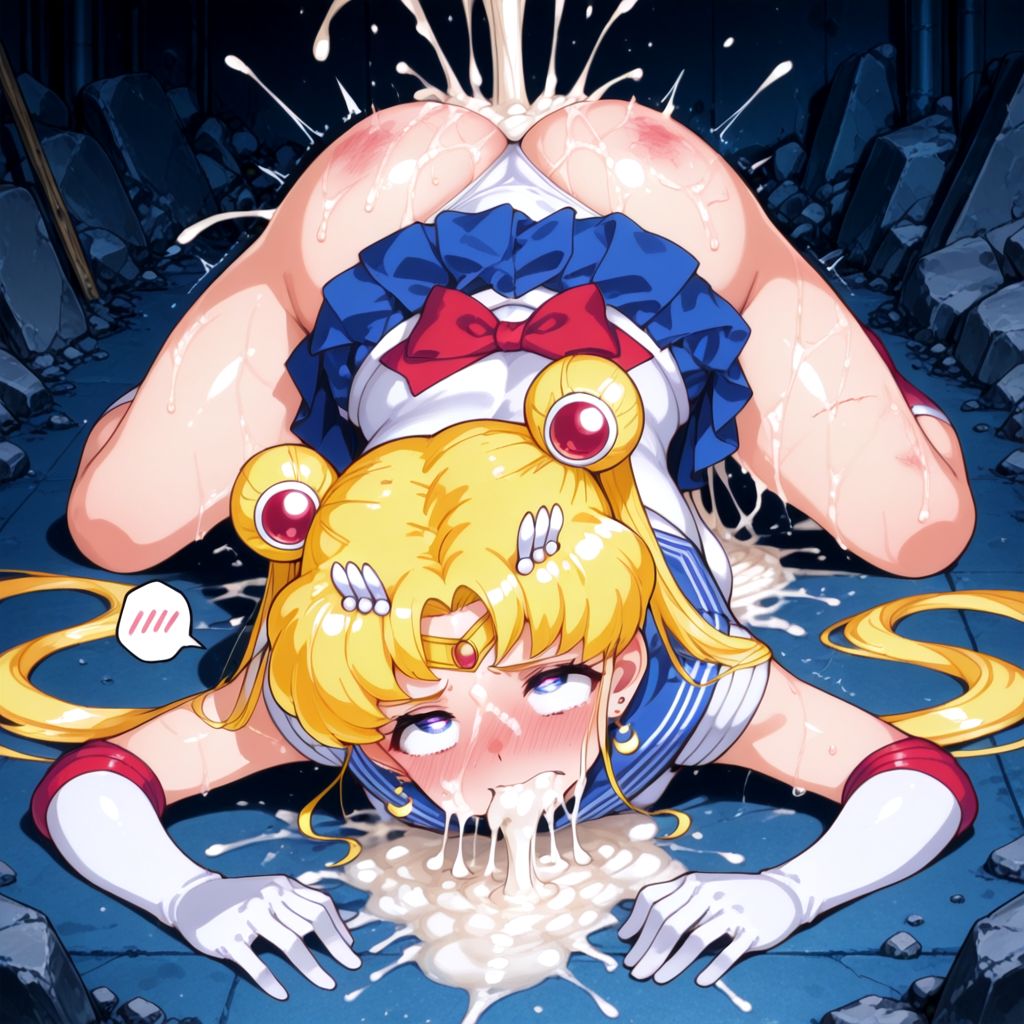 もう一人の僕セーラー戦士魔法のオナホ - Image 43