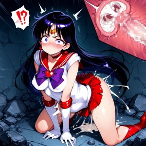 もう一人の僕セーラー戦士魔法のオナホ - Page 134