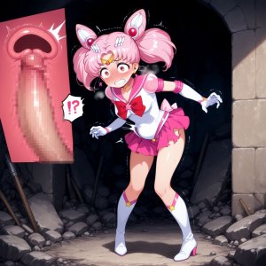 もう一人の僕セーラー戦士魔法のオナホ - Page 208