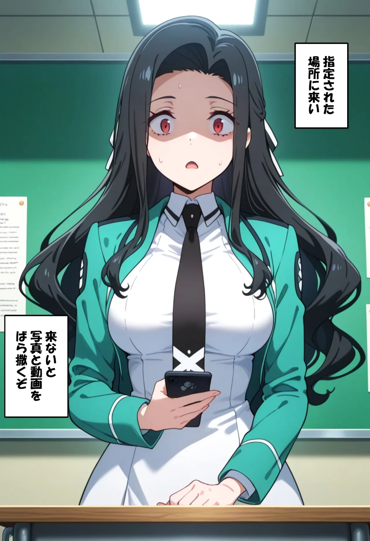 寝取られ女子 弱みをネタに支配された 七〇真由美 - Image 11