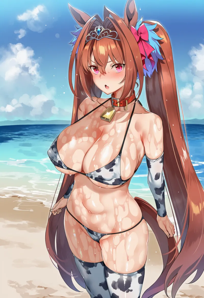 コクオウ 牛柄ビキニ ダスカ - Image 4