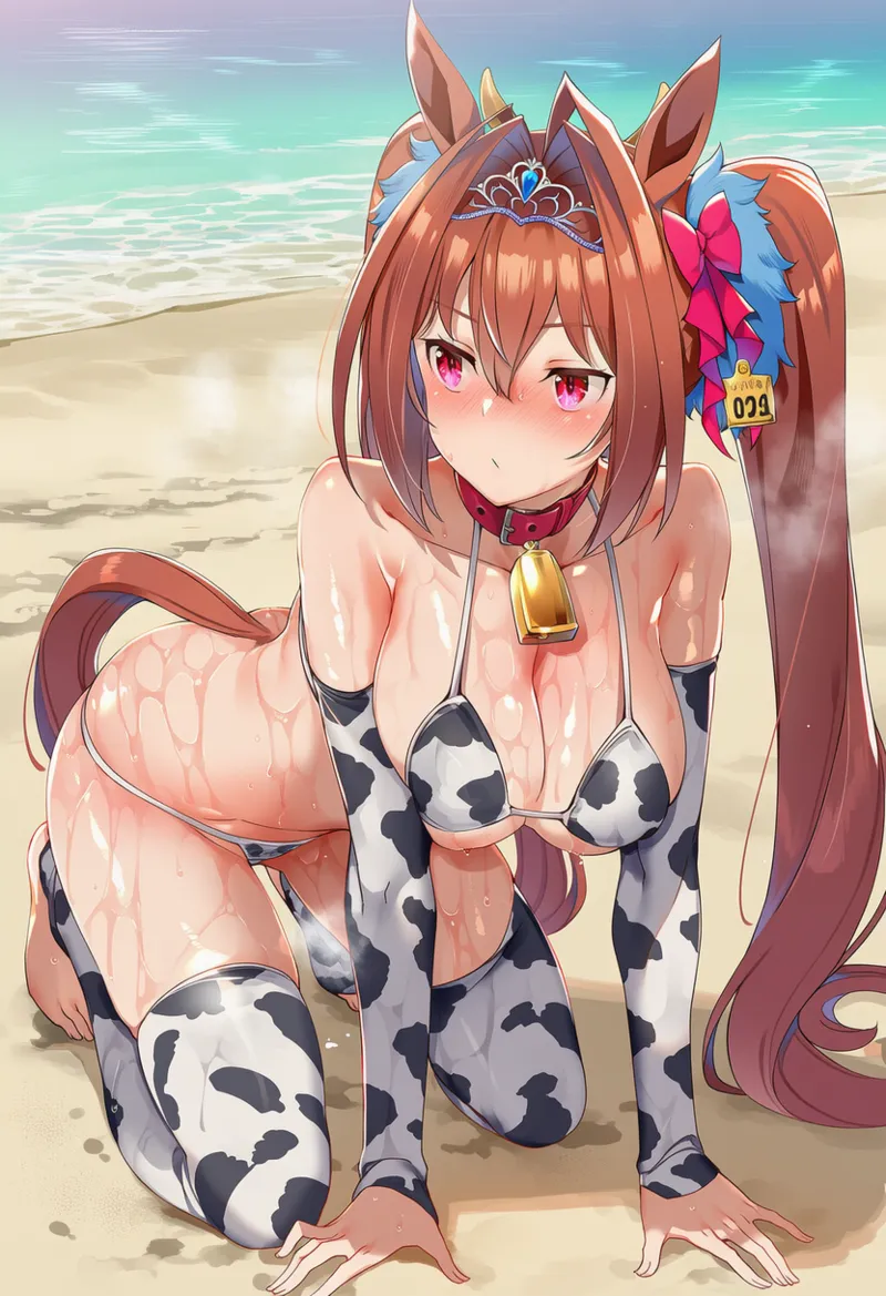 コクオウ 牛柄ビキニ ダスカ - Image 5