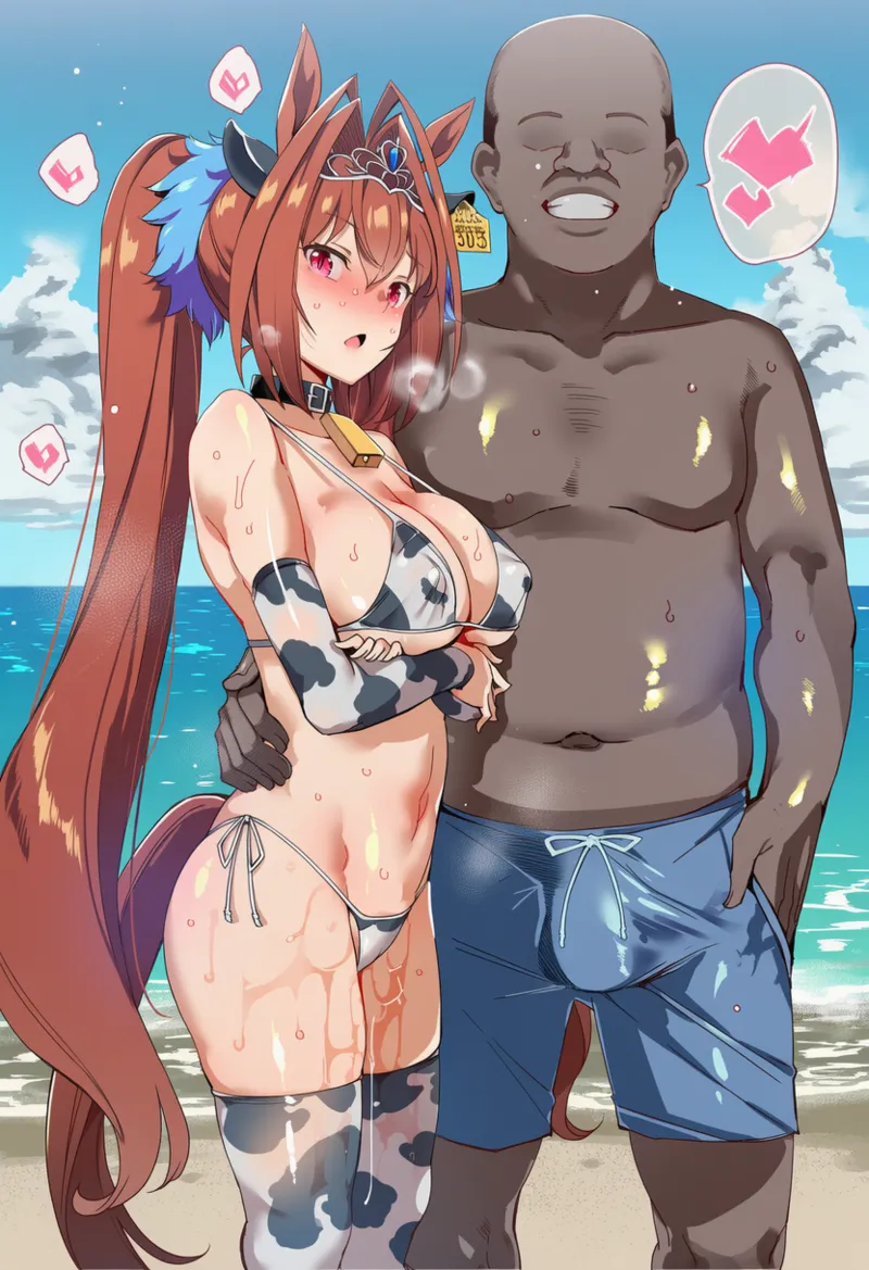 コクオウ 牛柄ビキニ ダスカ - Image 9