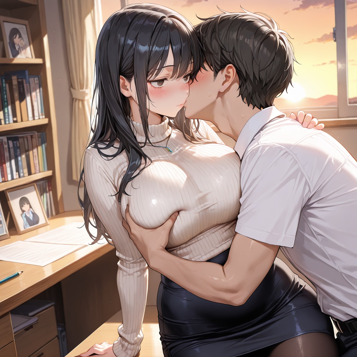 ちぐはぐくりえいと 品行方正な女教師が下品にヨガり散らかすまで - Image 236