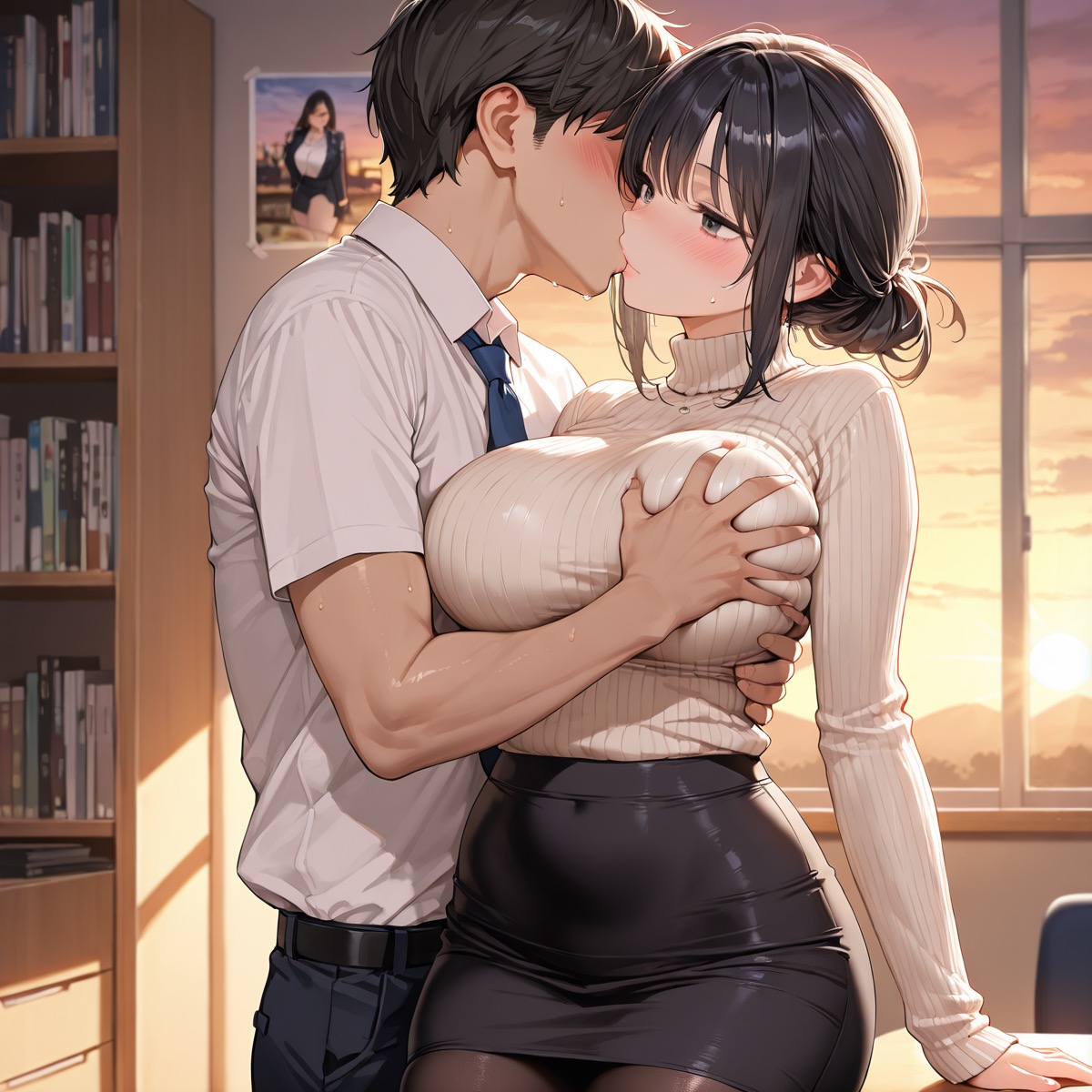 ちぐはぐくりえいと 品行方正な女教師が下品にヨガり散らかすまで - Image 419