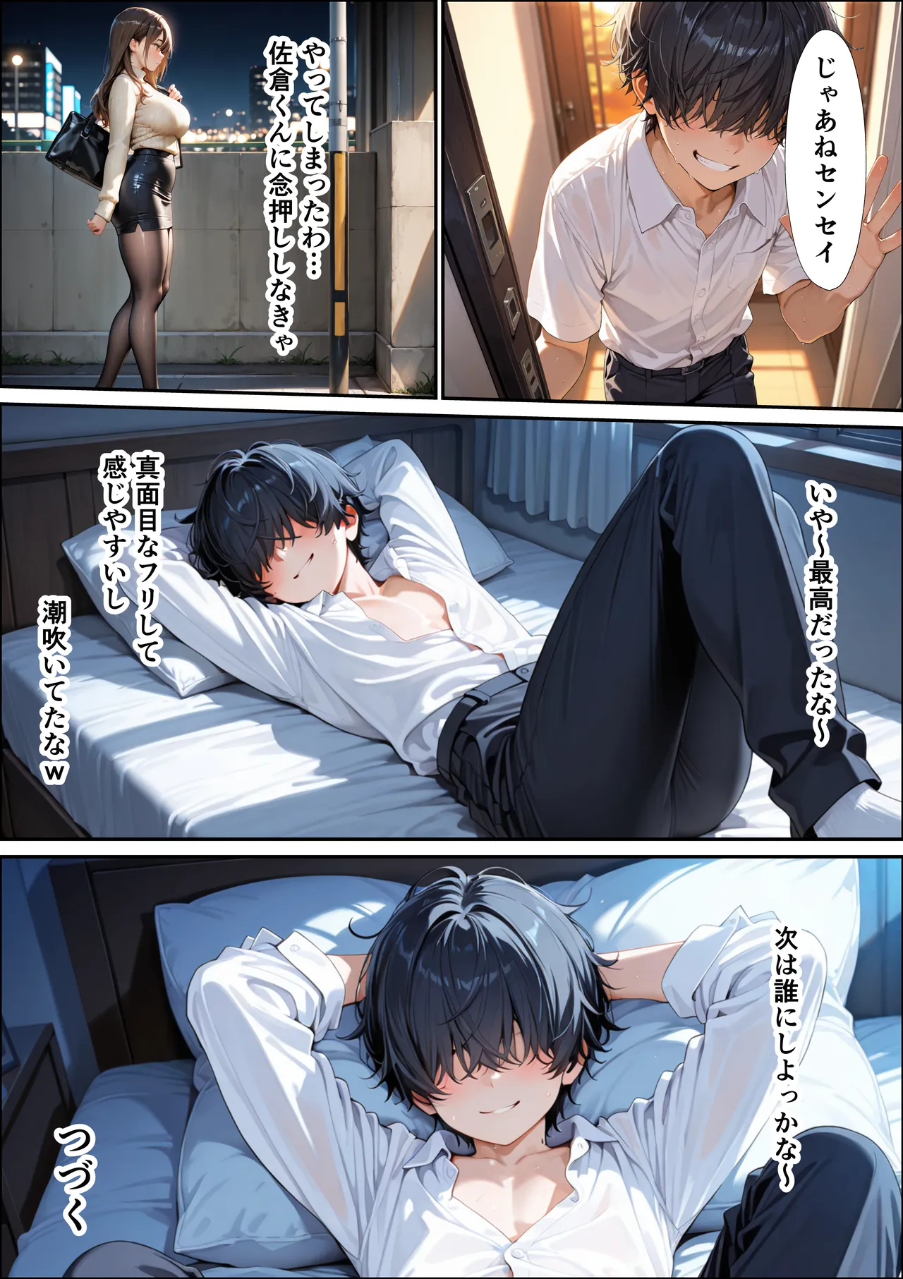 ちぐはぐくりえいと 品行方正な女教師が下品にヨガり散らかすまで - Image 43