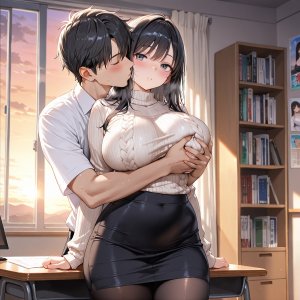 ちぐはぐくりえいと 品行方正な女教師が下品にヨガり散らかすまで - Page 461