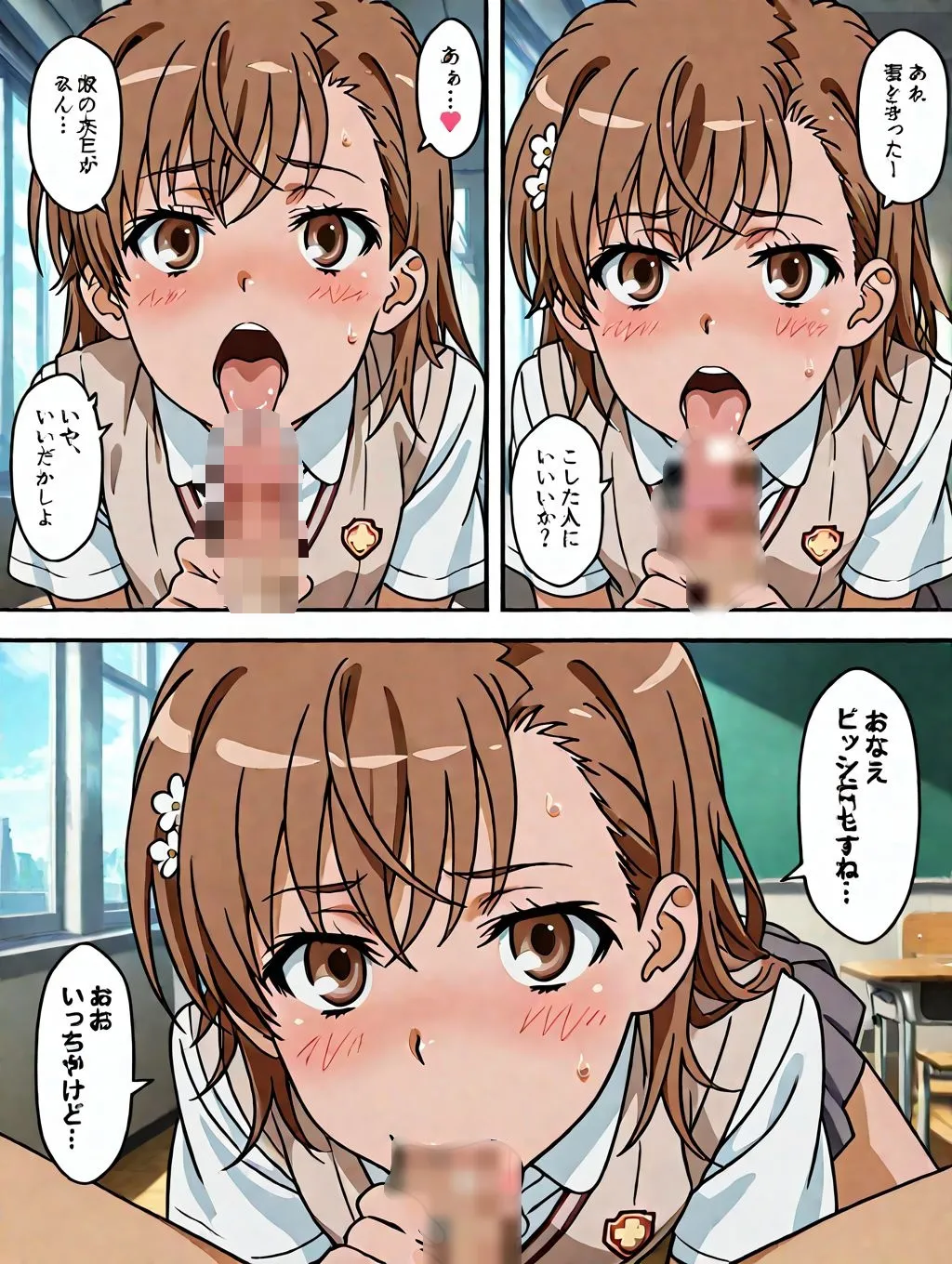 とる科学の超電磁砲御美琴は初めて触られたセクハラ教師に恋 - Image 21