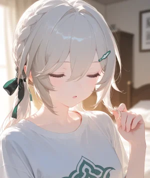 白毛青雀是对的-----青雀--白发青雀--星穹铁道 Thumbnail