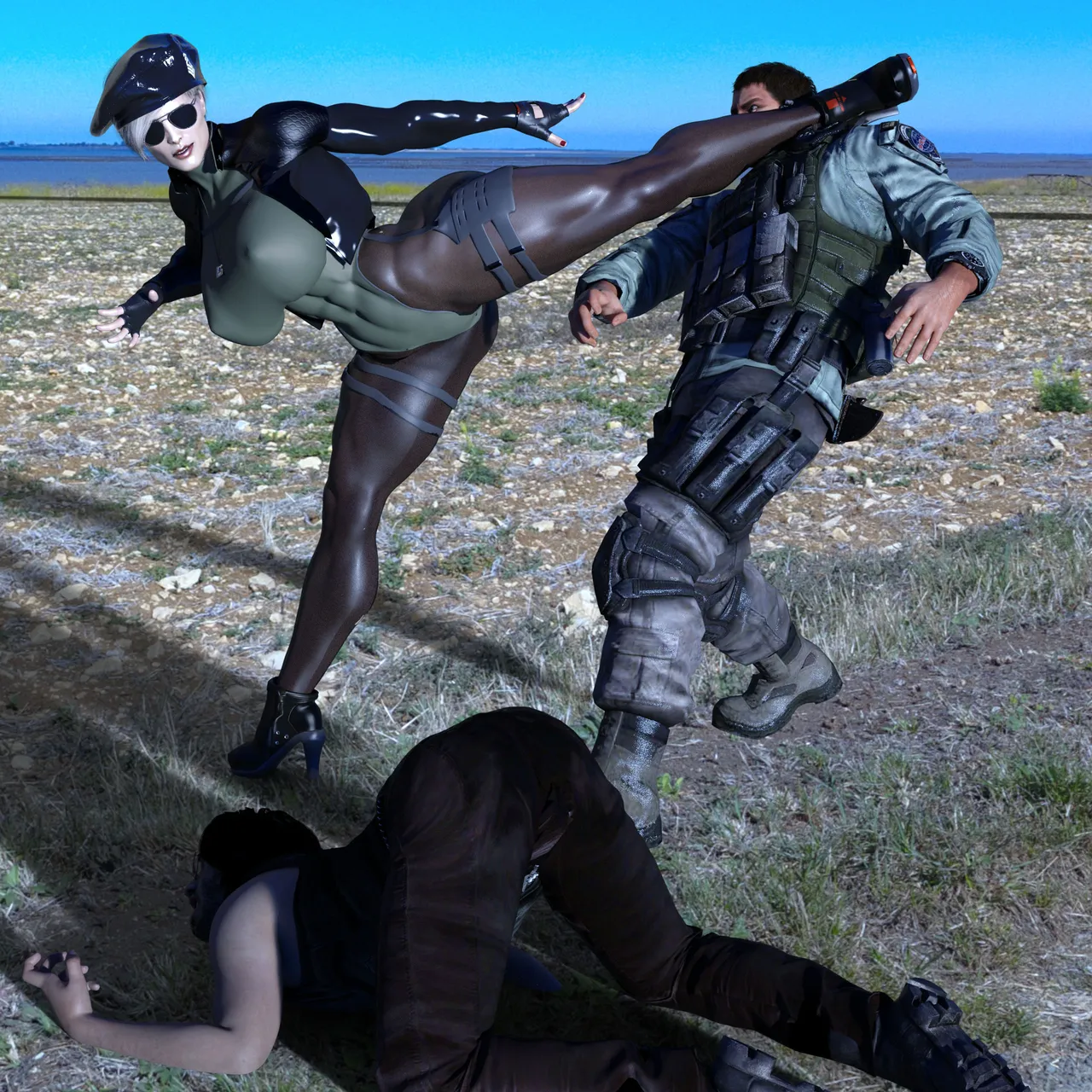 惨无人道丧心病狂轮奸拷问女战俘 - Image 28