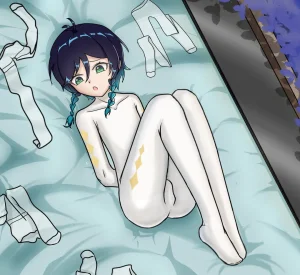 画龙小末的施雨 温迪的白丝全包 温迪的白丝全包飞机杯搾精篇 - Page 17