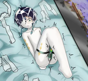 画龙小末的施雨 温迪的白丝全包 温迪的白丝全包飞机杯搾精篇 - Page 24