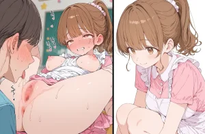 茶髪ポニテ保育士さんの子の場合 - Page 3