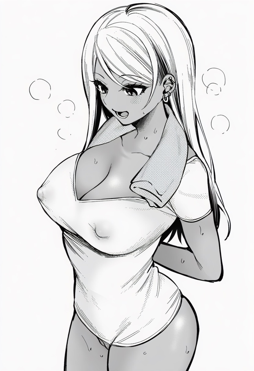 マカロン 深夜コンビニで声をかけてきた黒ギャルが図々しく家に居座ってきたけど最高だった件 オリジナル - Image 100