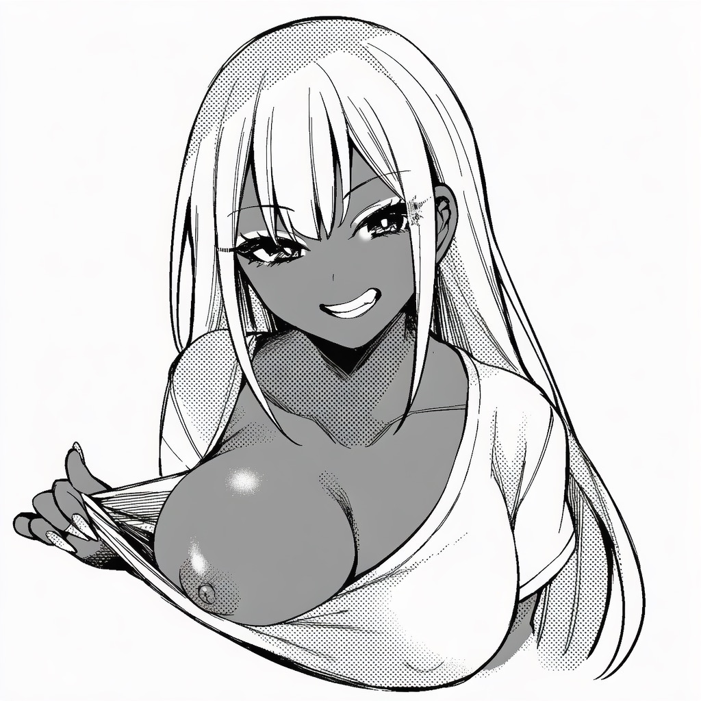 マカロン 深夜コンビニで声をかけてきた黒ギャルが図々しく家に居座ってきたけど最高だった件 オリジナル - Image 50