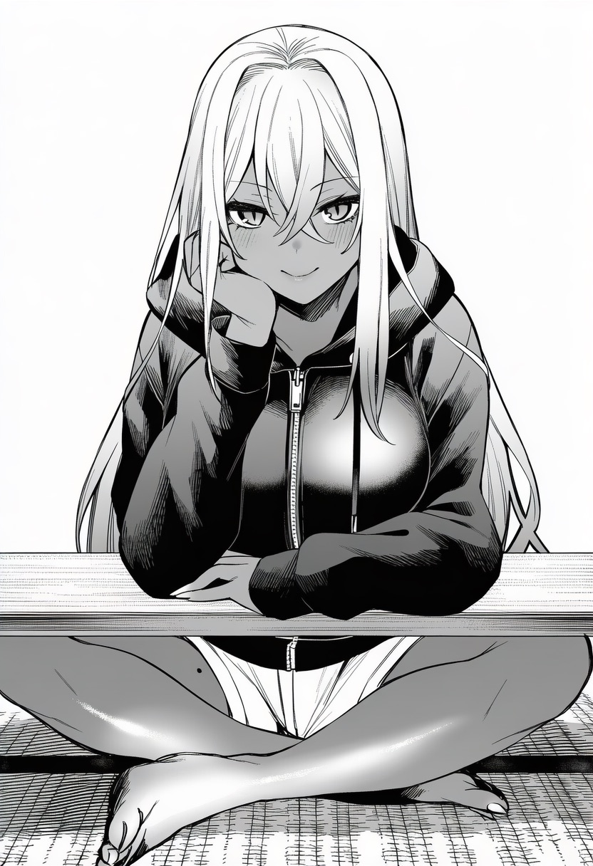 マカロン 深夜コンビニで声をかけてきた黒ギャルが図々しく家に居座ってきたけど最高だった件 オリジナル - Image 89