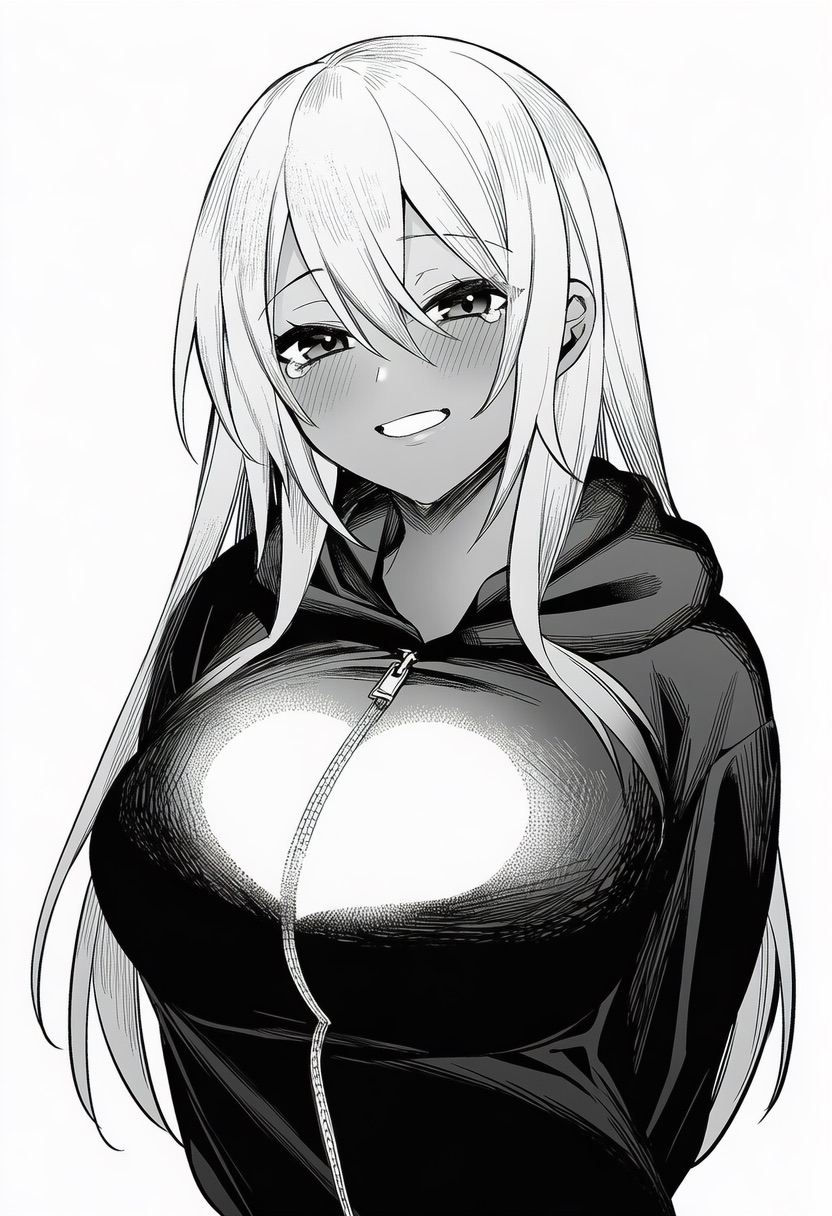 マカロン 深夜コンビニで声をかけてきた黒ギャルが図々しく家に居座ってきたけど最高だった件 オリジナル - Image 91