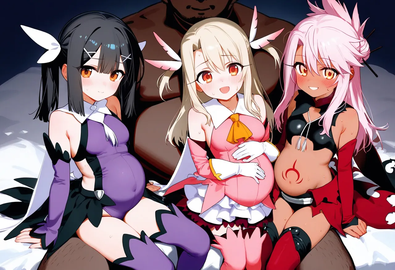 催性支配魔法少女完全敗北で全員妊娠 雑魚まんこで全力媚び媚び魔力補給 - Image 395