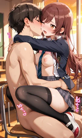 大崎甘奈ちゃんのクラスでふたりエッチ - Page 71