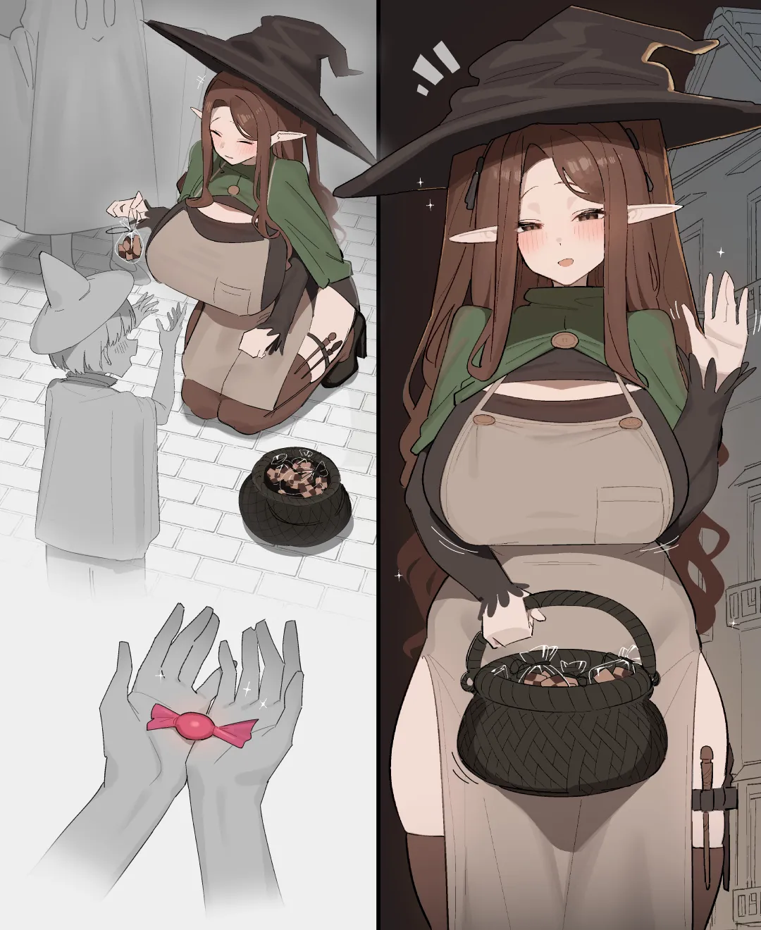 白蜜 されて路地裏でたちと交尾にはげむエルフ - Image 6