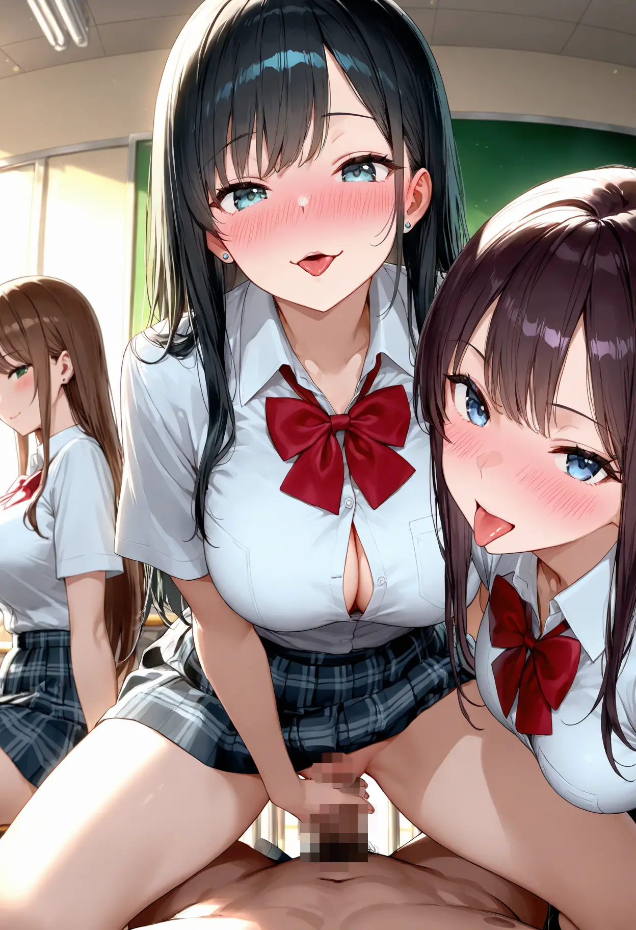 はちみつ堂 クラスメイトの一軍女子たちによる童貞狩り狙ったモノは食い尽くす - Image 73