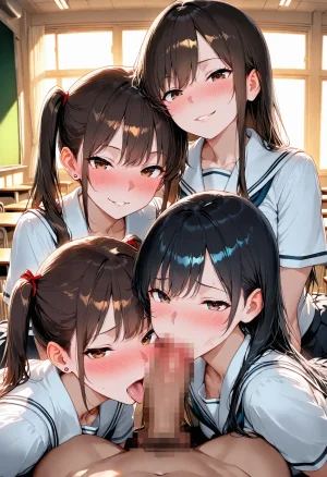 はちみつ堂 クラスメイトの一軍女子たちによる童貞狩り狙ったモノは食い尽くす - Page 59