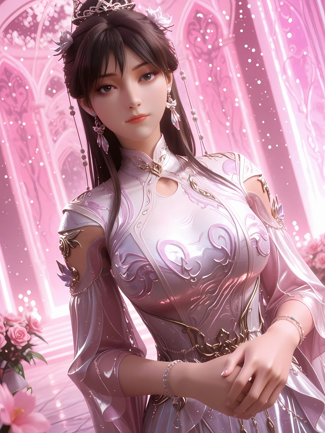 云深不知梦-云络璇粉衣蓝衣绿衣 - Image 1